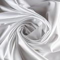 Сатин стрейч К33-402 молочный однотонный