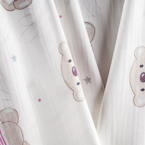 Перкаль ш.275 см К28-246 белый принтованный