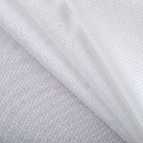 Хлопок плательно-рубашечный 049-16531 белый жаккардовый