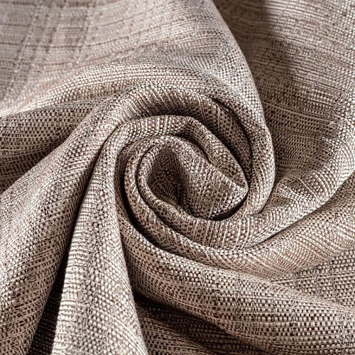 Ткань портьерная лен h-285 см 05-02-00329 экрю однотонный