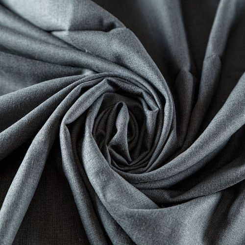 Лен искусственный 035-07952 серый однотонный