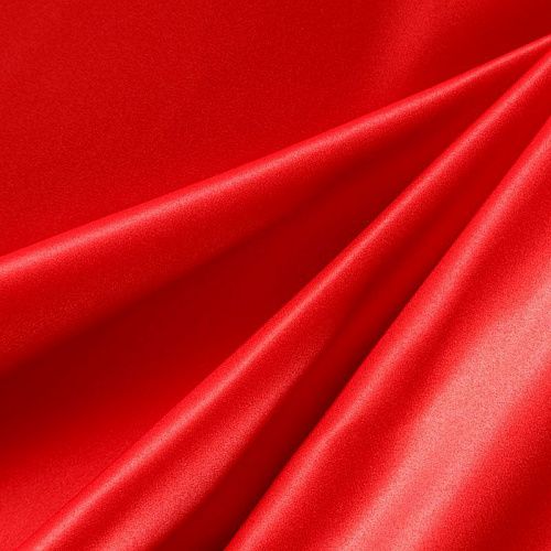 Сатин-тафта 001-07324 алый однотонный