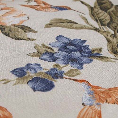 Ткань с водо- и грязеотталкивающей пропиткой 22-02-14693 молочный принтованный