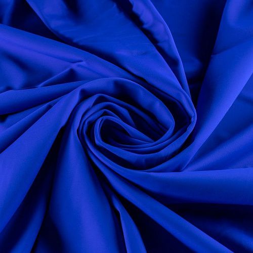 Лайкра К33-755 васильковый однотонный