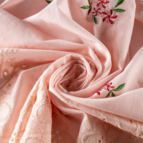 Шитье К33-228 розовый с вышивкой