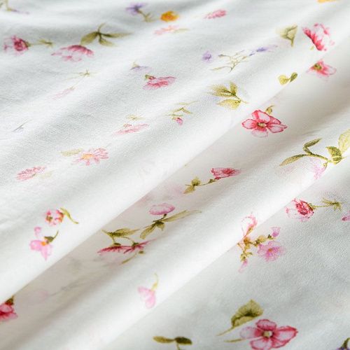 Перкаль ш.220 см 007-03522 белый принтованный