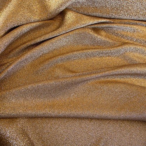 Шелк натуральный с люрексом Gucci 064-19632 золотистый