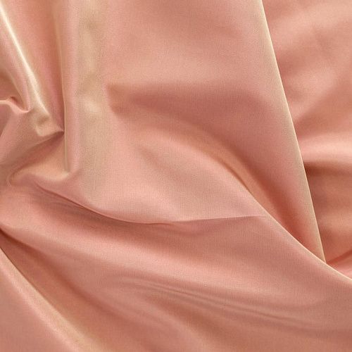 Ткань портьерная тафта h-295 см Т241-02-330 персиково-розовый однотонный