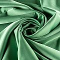 Шелк синтетический стрейч К3-379 травянисто-зеленый однотонный