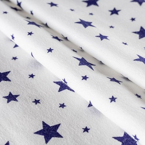 Фланель 060-00650 белый принтованный