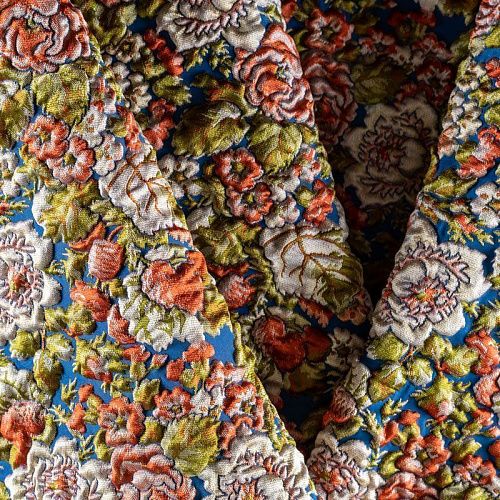 Жаккард К13-383 синий