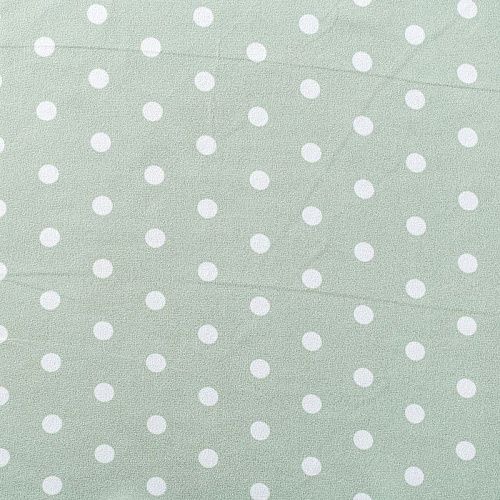 Креп 026-01547 серо-мятный принтованный