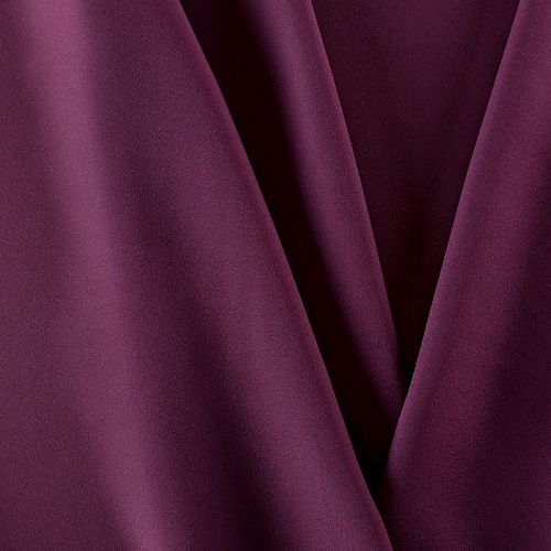 Креп-шифон 027-09869 сливовый однотонный