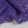 Кружево эластичное 170 мм Ф01-0017 сине-фиолетовый