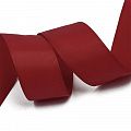 Лента репсовая Ideal в рубчик 38 мм 38-260 бордовый