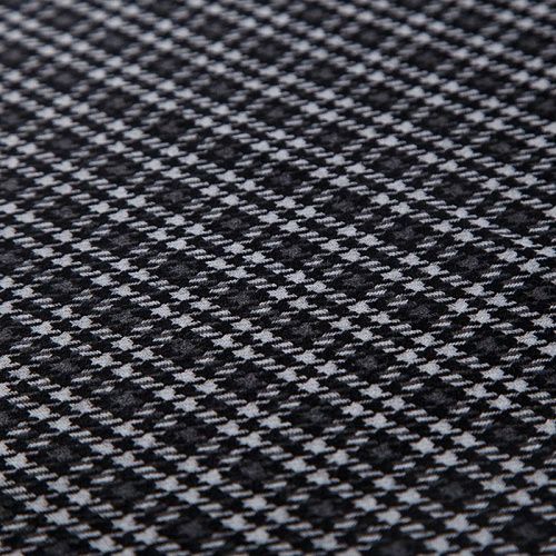 Ткань костюмная 025-14423 черно-белый клетка