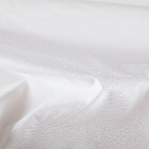 Коттон стрейч 063-16502 белый однотонный