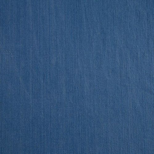 Джинс стрейч 015-17160 голубой однотонный