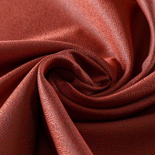 Ткань портьерная жаккард Т476-02-22 перец чили