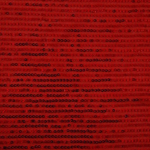 Пайетки на сетке 055-17900 красный