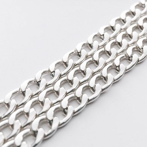 Цепь декоративная 8 мм металл 34-8-под темный никель