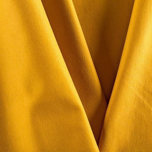 Джерси 014-03729 шафрановый однотонный