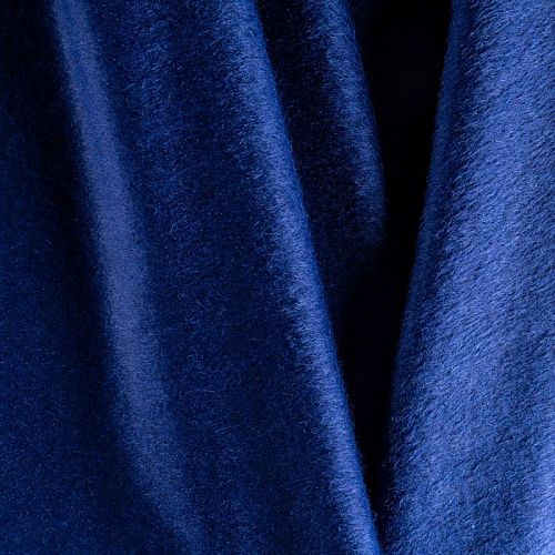 Ткань пальтовая К29-635 темно-синий однотонный