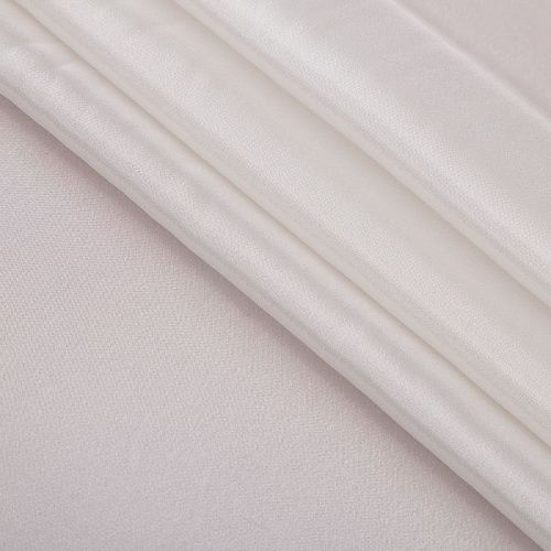Перл шифон 068-19400 молочный однотонный