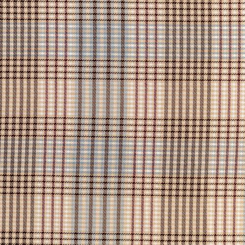 Ткань костюмная К33-399 молочный принтованный