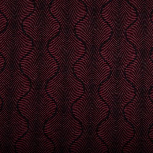 Трикотаж 056-16321 карминный принтованный