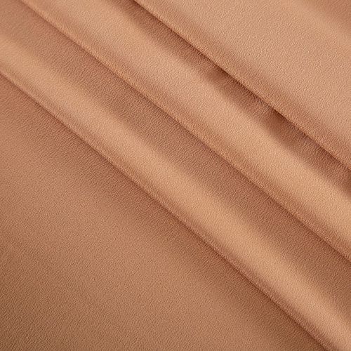 Крепдешин шелковый 028-20298 телесный 