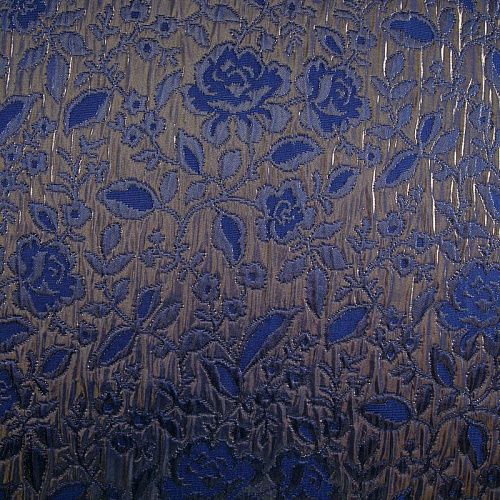 Жаккард 017-16730 золотисто-синий