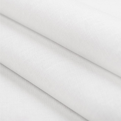 Перкаль отбеленный К10-016 белый однотонный