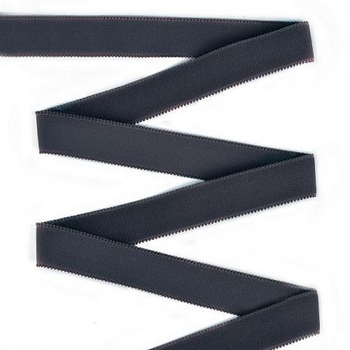 Резинка LAUMA 25 мм бельевая для бретелей 612-25-2306 антрацит