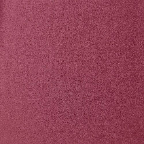 Крепдешин натуральный 028-06510 спелая вишня однотонный