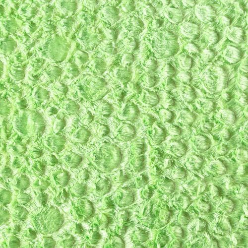 Мех искусственный 037-10154 салатовый однотонный