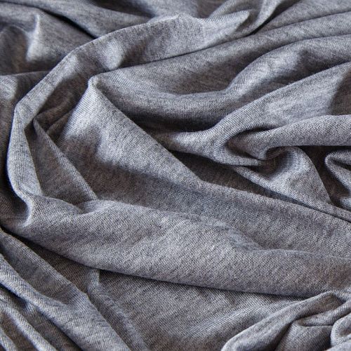 Трикотаж-кулирка 056-12164 серый меланж