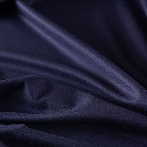 Кашемир 022-19961 темно-синий однотонный