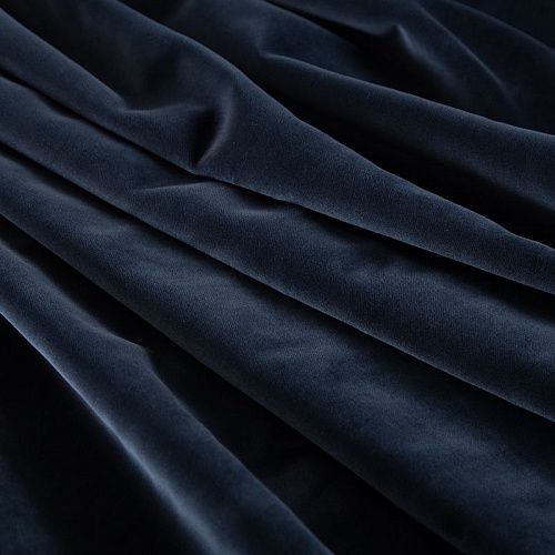 Бархат хлопковый 002-16791 графит однотонный