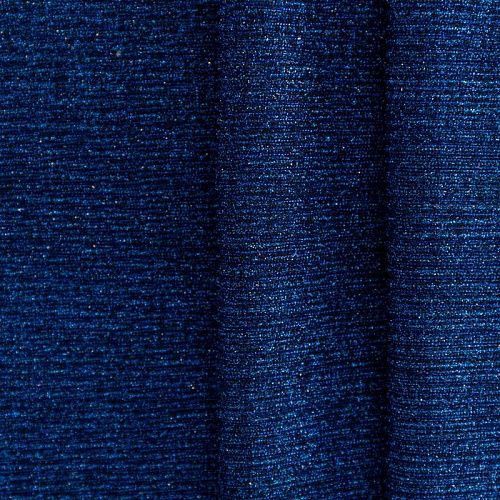 Трикотаж гофре с люрексом К33-522 васильковый