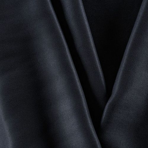 Твил-тенсел 053-09673 черный однотонный