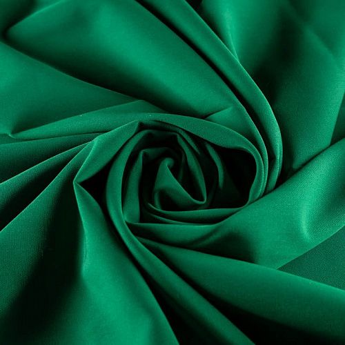 Креп К33-330 изумрудно-зеленый однотонный