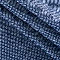 Ткань плательно-рубашечная 049-11927 синий жаккардовый