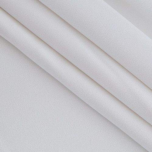 Креп на дублерине 026-17124 белый однотонный