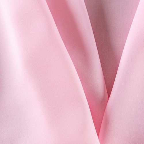 Креп-органза 039-08056 розовый однотонный
