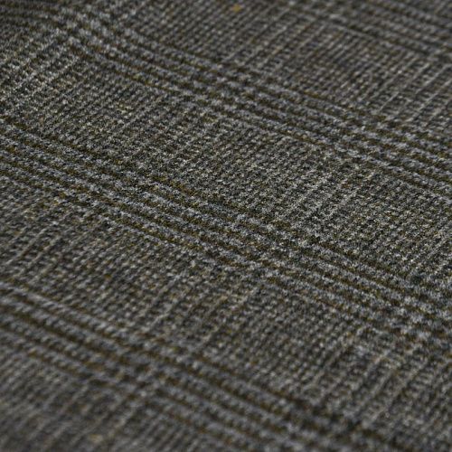 Ткань костюмная 025-12048 серо-зеленый клетка