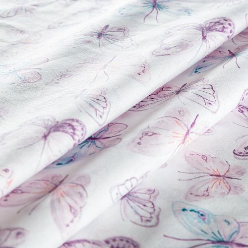 Перкаль 007-03512 белый принтованный