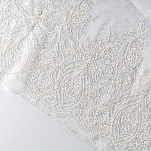 Гипюр К03-566 молочный