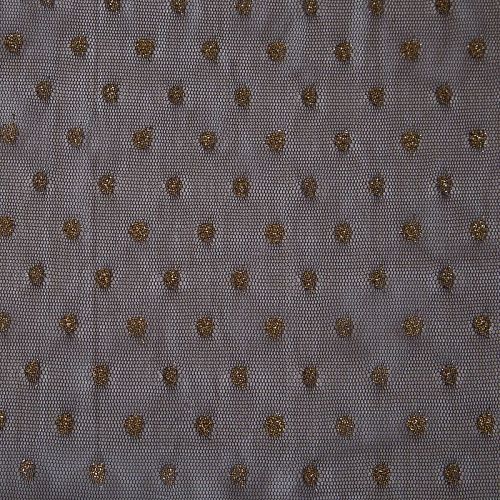 Сетка мягкая с люрексом 050-16775 черный