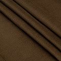Вельвет стрейч 008-20767 оливково-коричневый однотонный